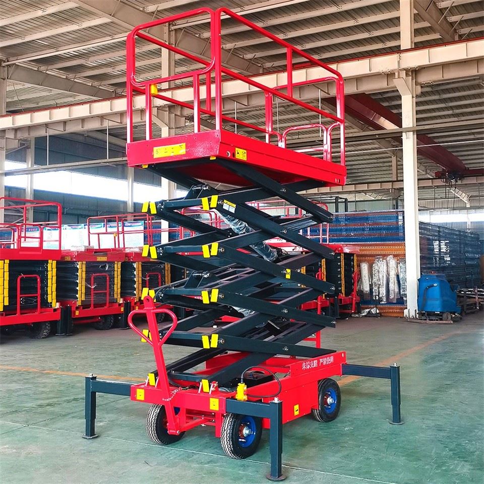 Aerial Work Towable Sax Lift Platform
