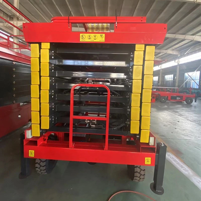 Aerial Work Towable Scissor Lift Platform high quality