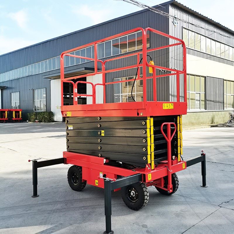 Push Around Scissor Lift factory