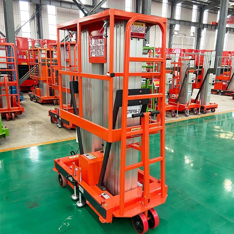 Self Propelled Vertical Mast Lift With Telescopic Arm suppliers
